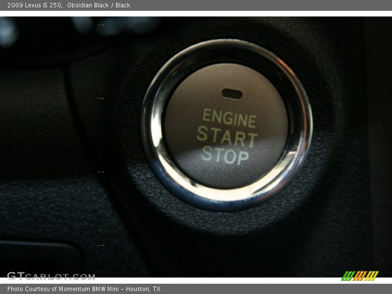 Obsidian Black / Black 2009 Lexus IS 250