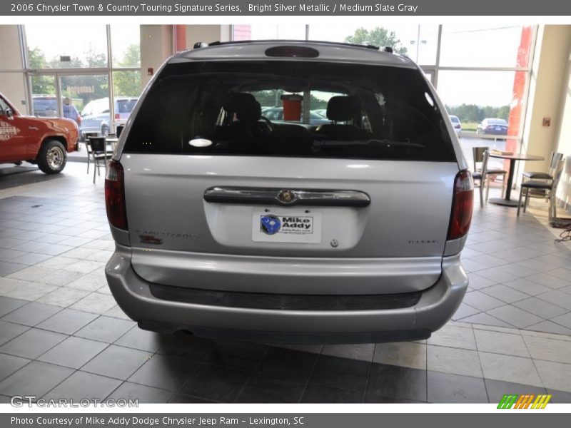 Bright Silver Metallic / Medium Slate Gray 2006 Chrysler Town & Country Touring Signature Series