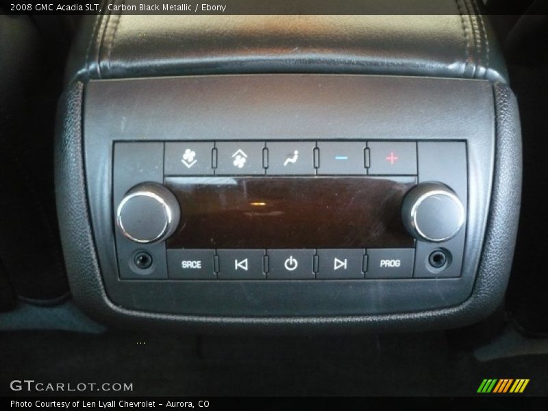 Carbon Black Metallic / Ebony 2008 GMC Acadia SLT