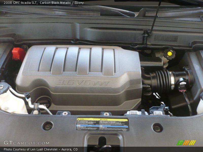 Carbon Black Metallic / Ebony 2008 GMC Acadia SLT