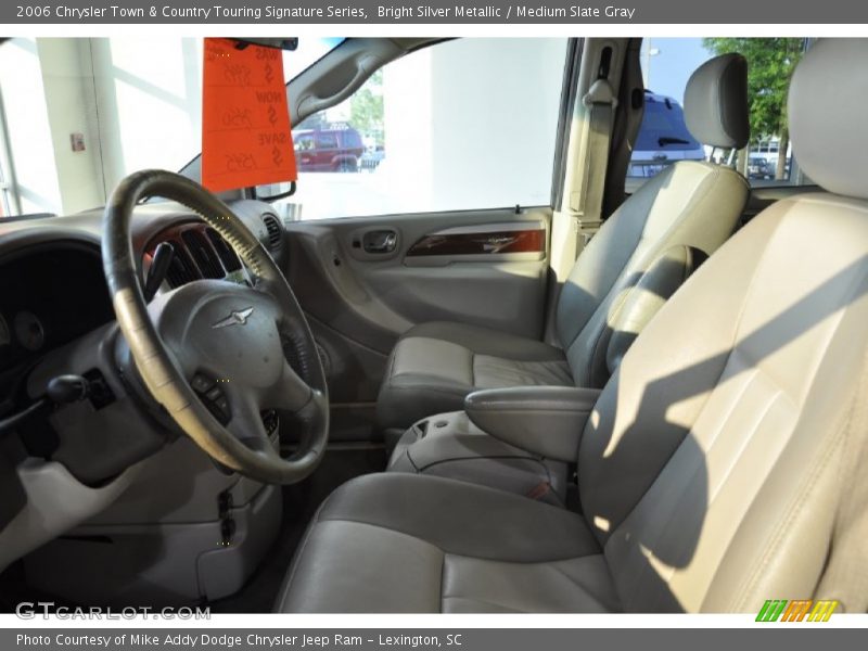 Bright Silver Metallic / Medium Slate Gray 2006 Chrysler Town & Country Touring Signature Series