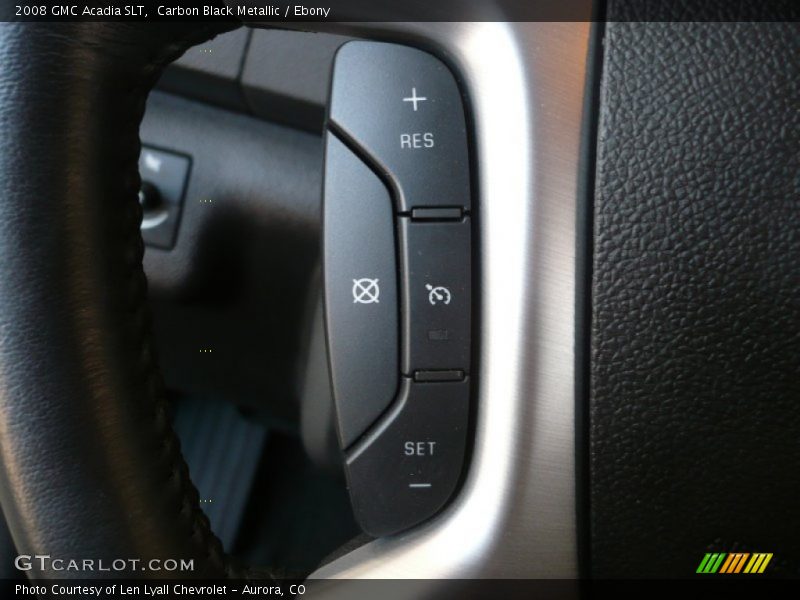 Carbon Black Metallic / Ebony 2008 GMC Acadia SLT