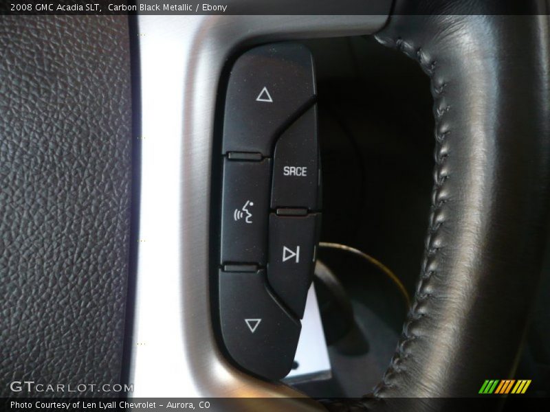 Carbon Black Metallic / Ebony 2008 GMC Acadia SLT