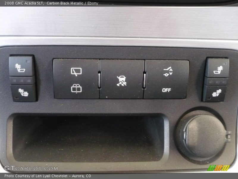 Carbon Black Metallic / Ebony 2008 GMC Acadia SLT