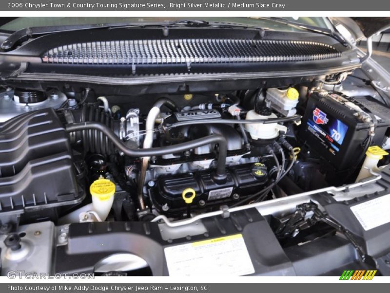 Bright Silver Metallic / Medium Slate Gray 2006 Chrysler Town & Country Touring Signature Series