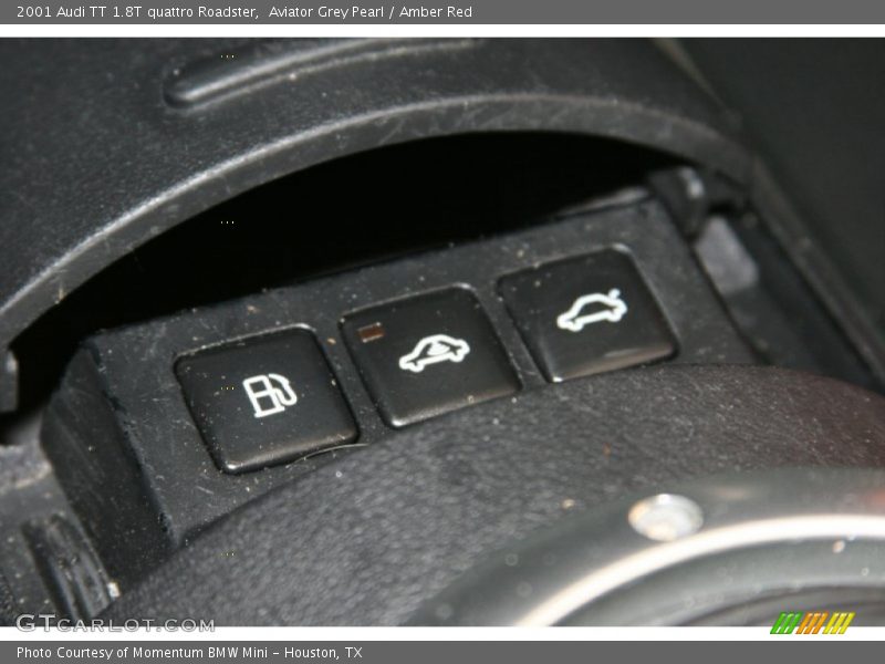 Controls of 2001 TT 1.8T quattro Roadster