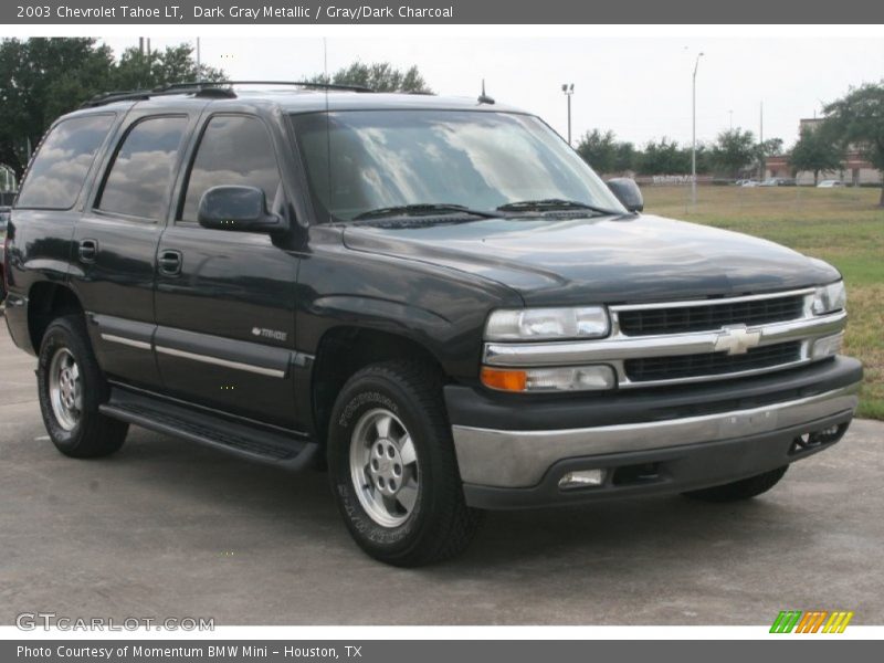 Dark Gray Metallic / Gray/Dark Charcoal 2003 Chevrolet Tahoe LT
