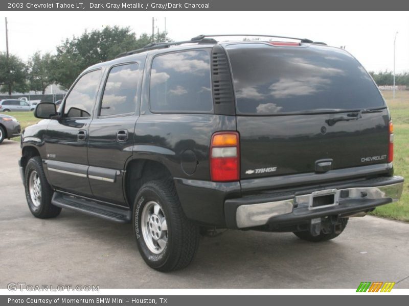 Dark Gray Metallic / Gray/Dark Charcoal 2003 Chevrolet Tahoe LT