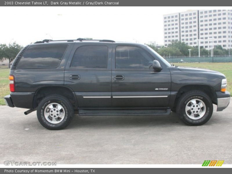 Dark Gray Metallic / Gray/Dark Charcoal 2003 Chevrolet Tahoe LT