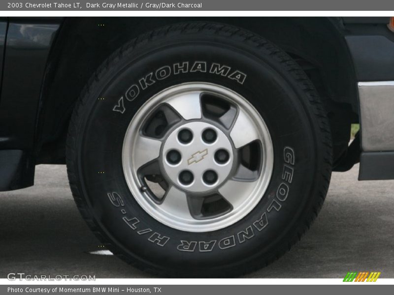 Dark Gray Metallic / Gray/Dark Charcoal 2003 Chevrolet Tahoe LT