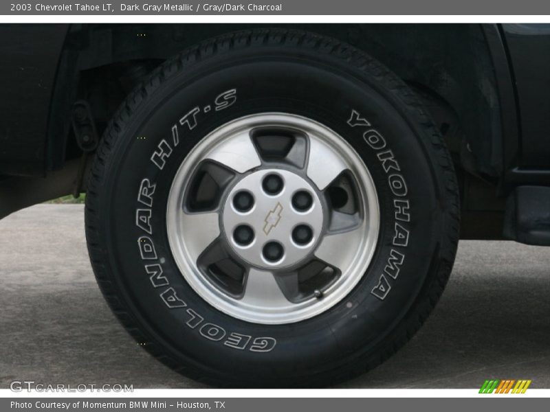 Dark Gray Metallic / Gray/Dark Charcoal 2003 Chevrolet Tahoe LT