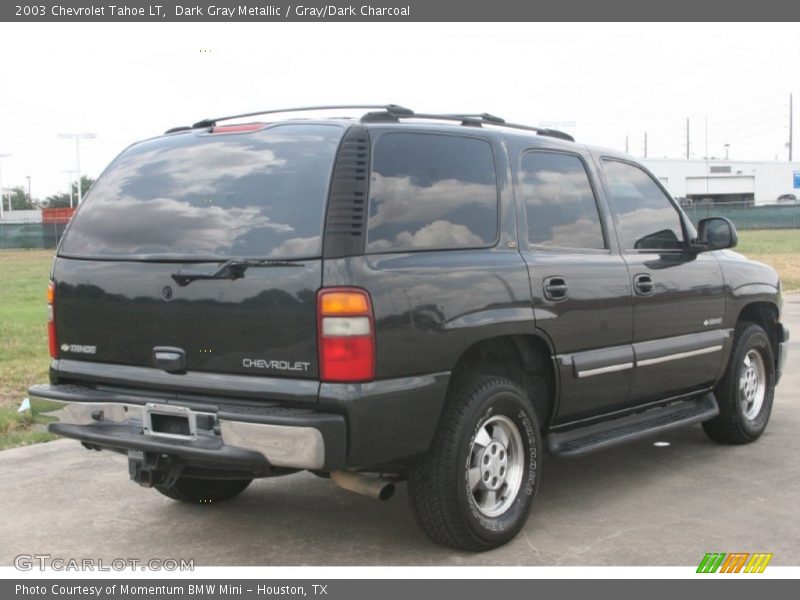 Dark Gray Metallic / Gray/Dark Charcoal 2003 Chevrolet Tahoe LT