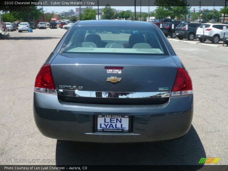 Cyber Gray Metallic / Gray 2010 Chevrolet Impala LT