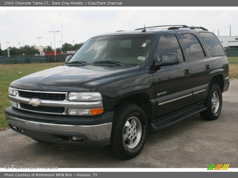 Dark Gray Metallic / Gray/Dark Charcoal 2003 Chevrolet Tahoe LT
