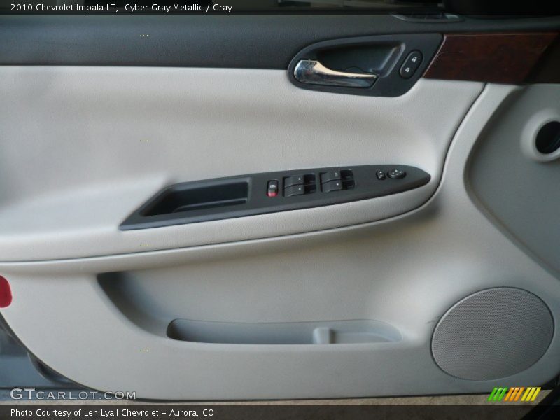 Cyber Gray Metallic / Gray 2010 Chevrolet Impala LT