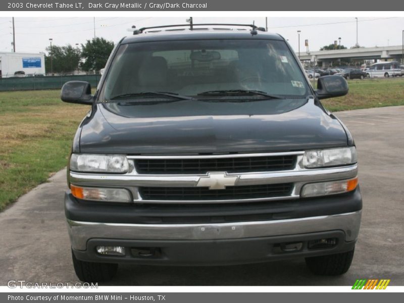 Dark Gray Metallic / Gray/Dark Charcoal 2003 Chevrolet Tahoe LT