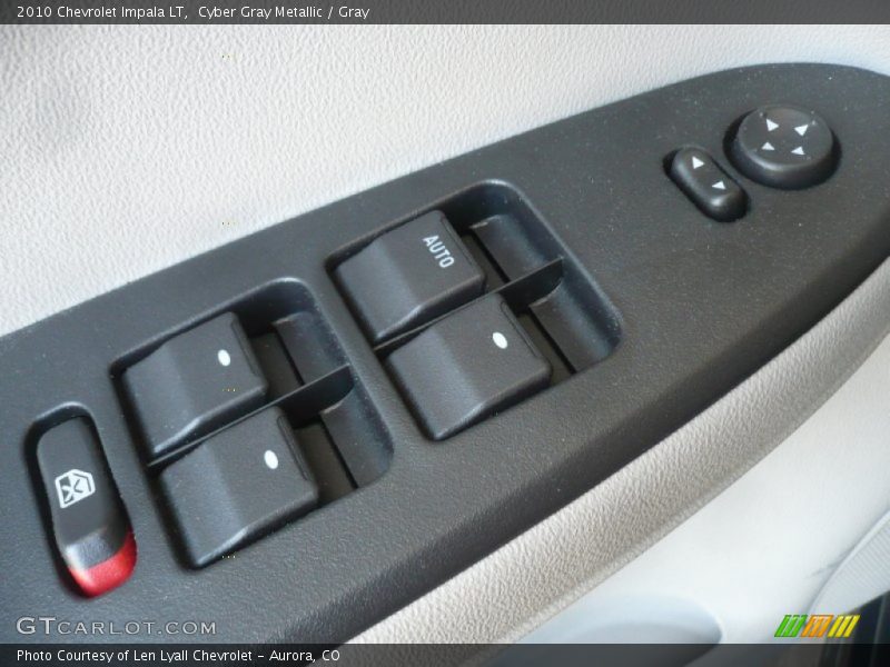 Cyber Gray Metallic / Gray 2010 Chevrolet Impala LT