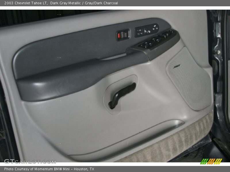 Dark Gray Metallic / Gray/Dark Charcoal 2003 Chevrolet Tahoe LT