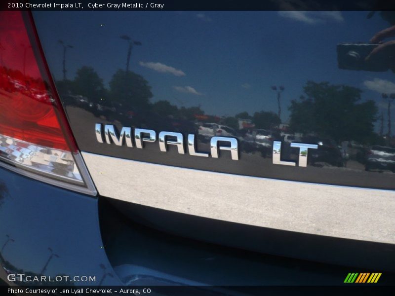 Cyber Gray Metallic / Gray 2010 Chevrolet Impala LT