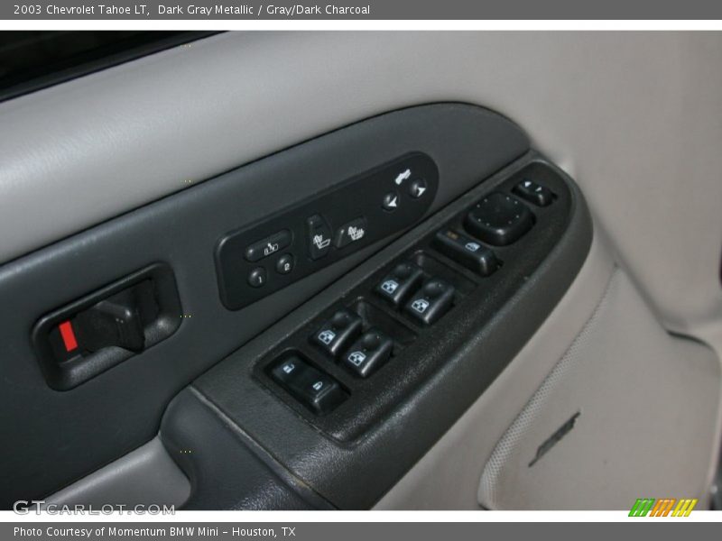 Dark Gray Metallic / Gray/Dark Charcoal 2003 Chevrolet Tahoe LT
