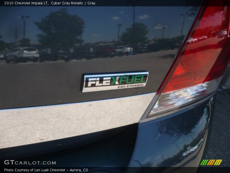 Cyber Gray Metallic / Gray 2010 Chevrolet Impala LT
