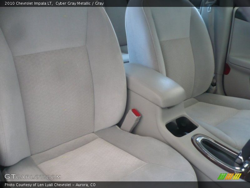 Cyber Gray Metallic / Gray 2010 Chevrolet Impala LT
