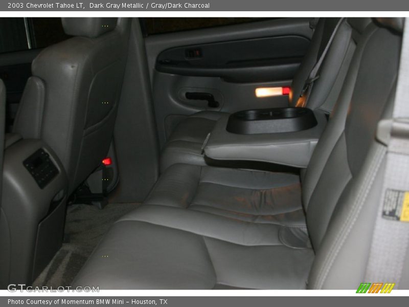 Dark Gray Metallic / Gray/Dark Charcoal 2003 Chevrolet Tahoe LT