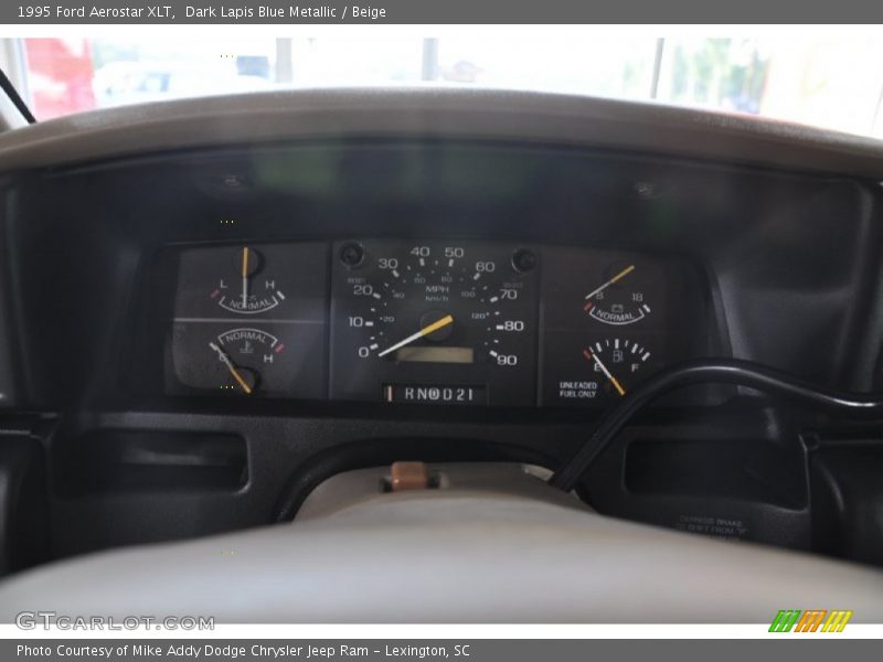  1995 Aerostar XLT XLT Gauges