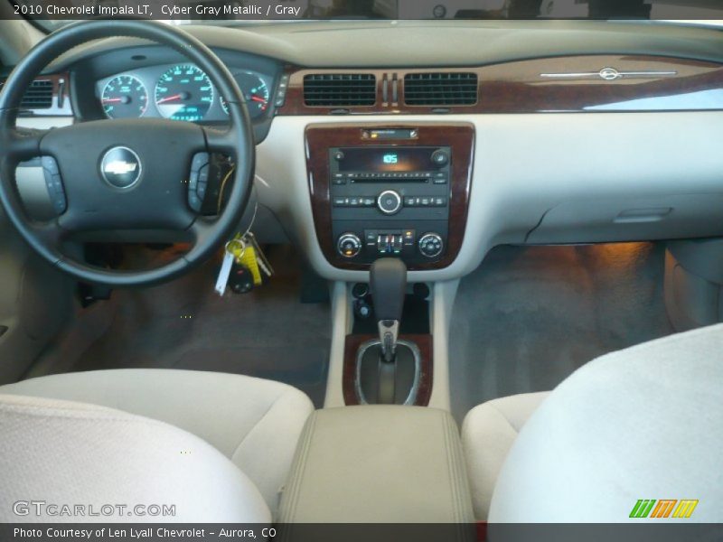 Cyber Gray Metallic / Gray 2010 Chevrolet Impala LT