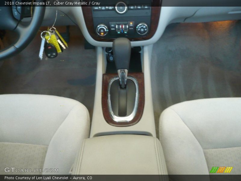 Cyber Gray Metallic / Gray 2010 Chevrolet Impala LT