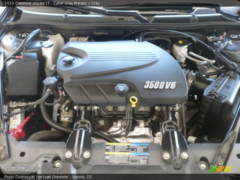 Cyber Gray Metallic / Gray 2010 Chevrolet Impala LT