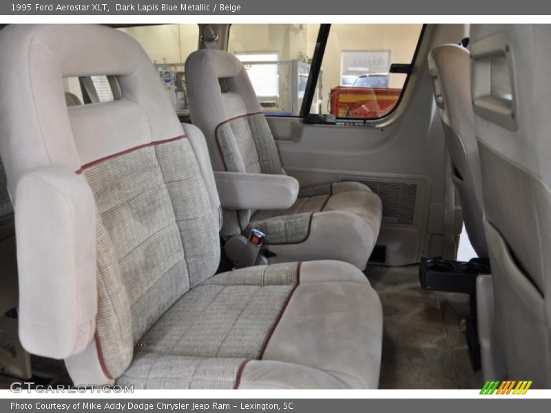 Rear Seat of 1995 Aerostar XLT