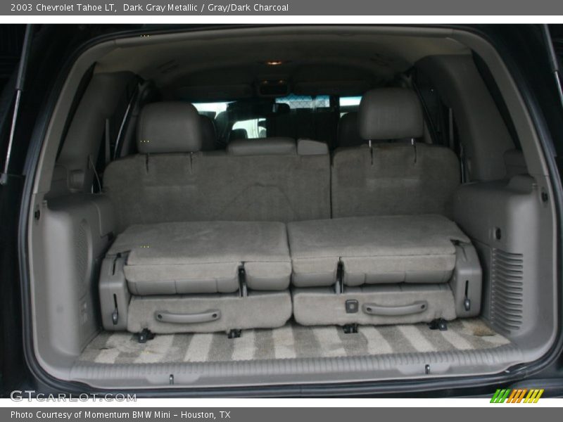 Dark Gray Metallic / Gray/Dark Charcoal 2003 Chevrolet Tahoe LT