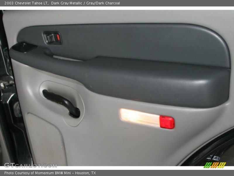 Dark Gray Metallic / Gray/Dark Charcoal 2003 Chevrolet Tahoe LT