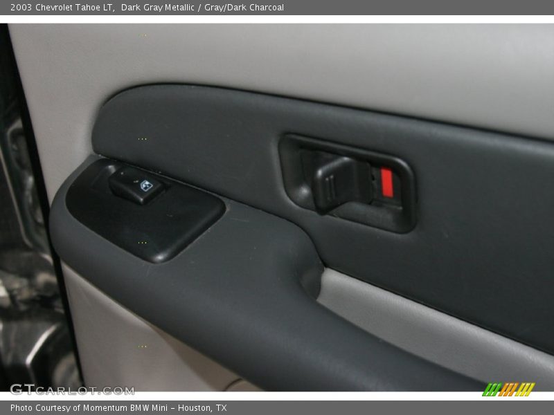 Dark Gray Metallic / Gray/Dark Charcoal 2003 Chevrolet Tahoe LT
