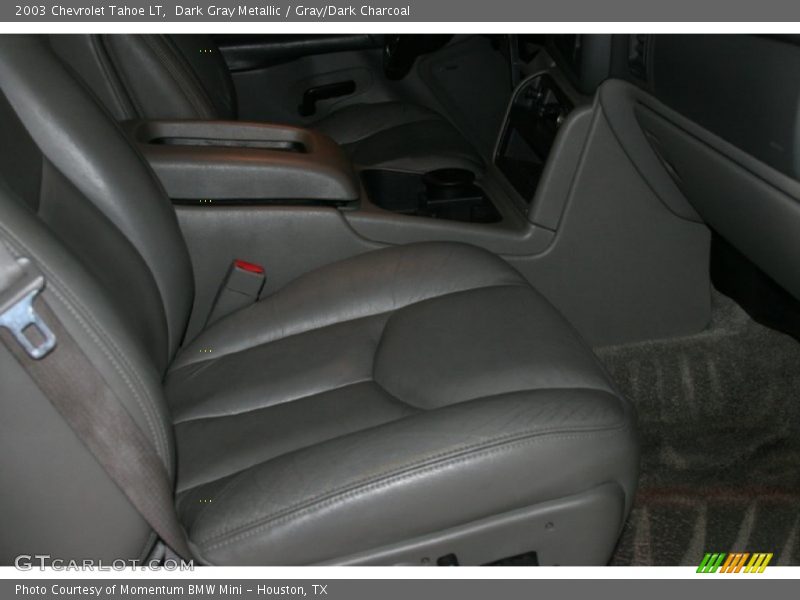 Dark Gray Metallic / Gray/Dark Charcoal 2003 Chevrolet Tahoe LT
