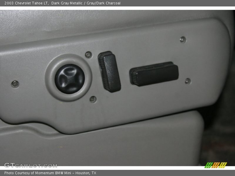 Dark Gray Metallic / Gray/Dark Charcoal 2003 Chevrolet Tahoe LT