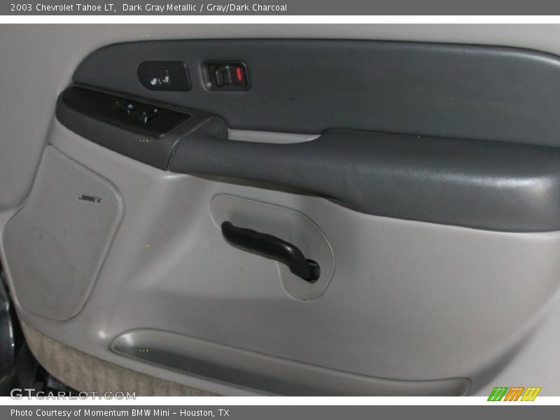 Dark Gray Metallic / Gray/Dark Charcoal 2003 Chevrolet Tahoe LT