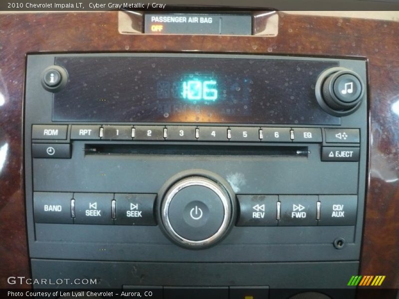 Cyber Gray Metallic / Gray 2010 Chevrolet Impala LT