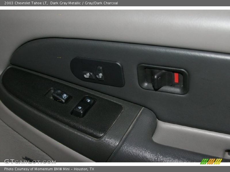 Dark Gray Metallic / Gray/Dark Charcoal 2003 Chevrolet Tahoe LT
