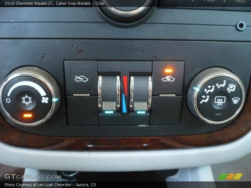 Cyber Gray Metallic / Gray 2010 Chevrolet Impala LT