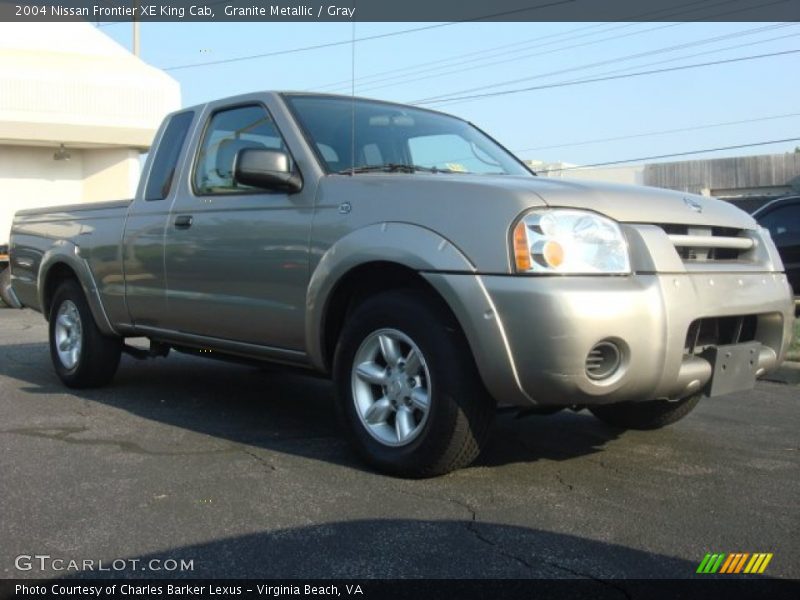 Granite Metallic / Gray 2004 Nissan Frontier XE King Cab