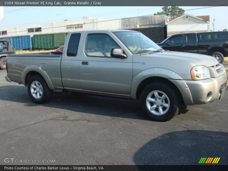 Granite Metallic / Gray 2004 Nissan Frontier XE King Cab