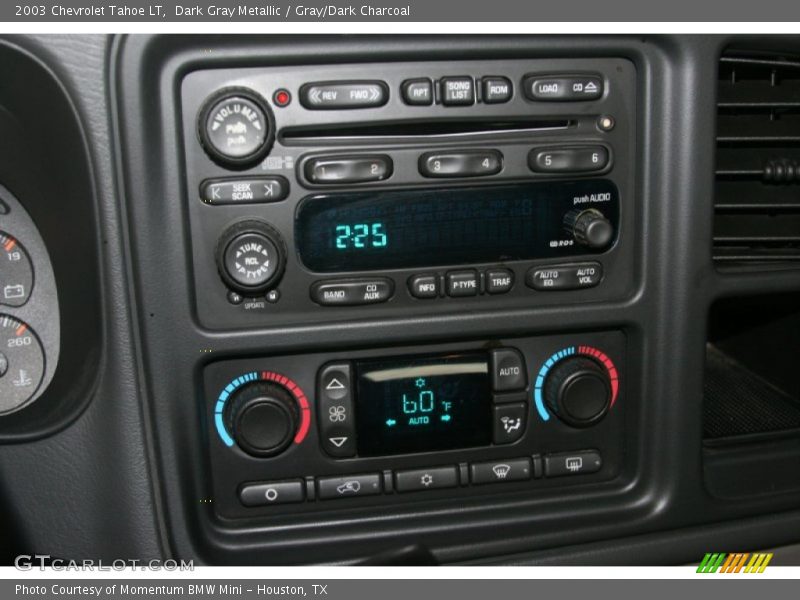 Dark Gray Metallic / Gray/Dark Charcoal 2003 Chevrolet Tahoe LT