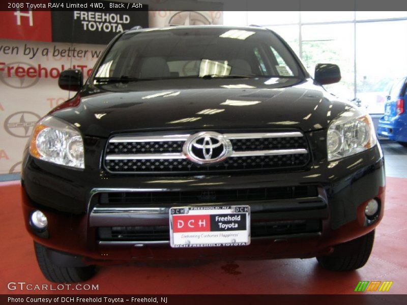 Black / Ash 2008 Toyota RAV4 Limited 4WD