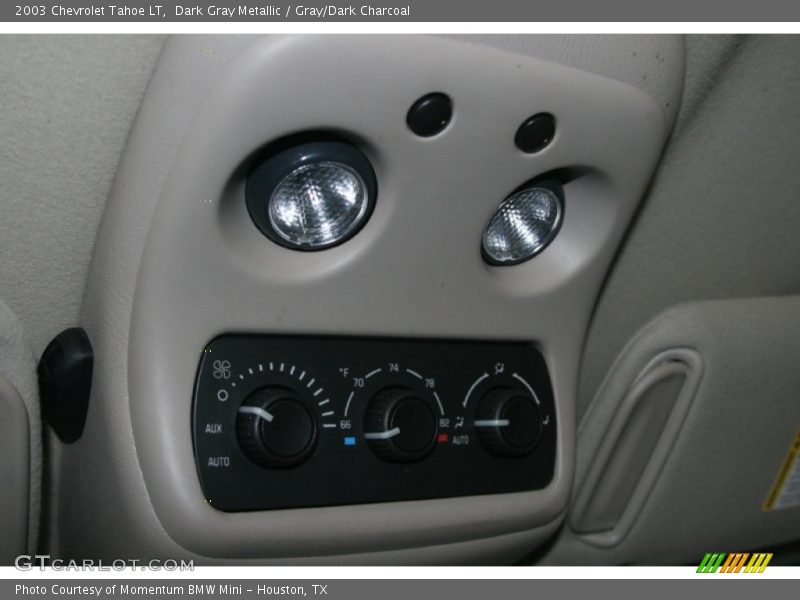 Dark Gray Metallic / Gray/Dark Charcoal 2003 Chevrolet Tahoe LT