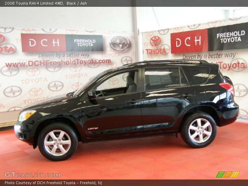 Black / Ash 2008 Toyota RAV4 Limited 4WD
