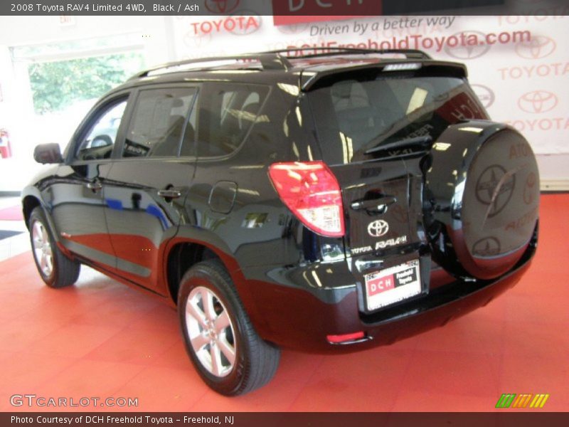 Black / Ash 2008 Toyota RAV4 Limited 4WD