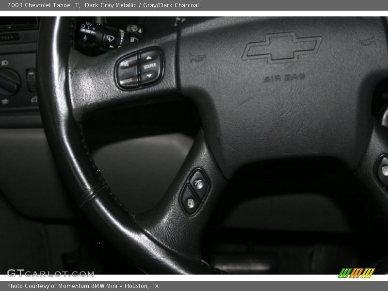 Dark Gray Metallic / Gray/Dark Charcoal 2003 Chevrolet Tahoe LT
