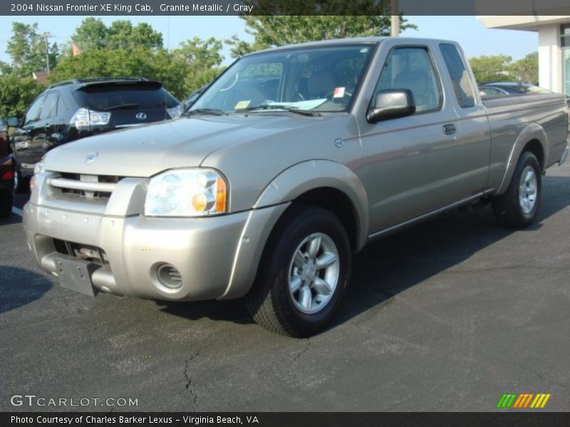 Granite Metallic / Gray 2004 Nissan Frontier XE King Cab